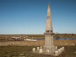 Gedenknaald Dokkumer Nieuwe Zijlen