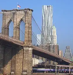 Brooklyn Bridge en de Beekman Tower