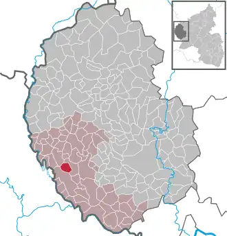 Kaart van Geichlingen