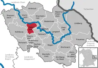 Kaart van Geiersthal