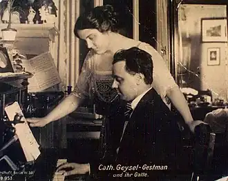 Catharina Gestman en haar man Bernardus Geijssel