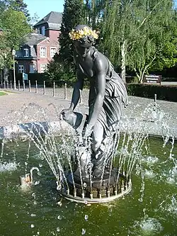 Fontein bij Marienkirche