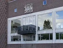 Wapen en balkonhek (1954-1955), Arnhem