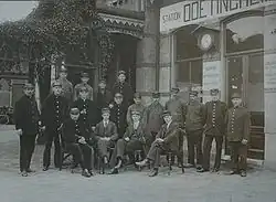 Archieffoto: ter ere van het 40-jarig jubileum van de Gelderse Stoomtram in 1921 in Doetinchem. Foto: archief OVM.