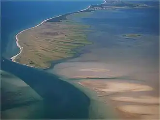 Gellen, de zuidpunt van het eiland