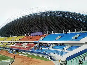 Gelora Sriwijaya Stadium, in Jakabaring, Palembang, South Sumatra, Indonesia