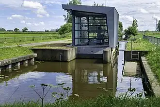 Gemaal Tilburg in de Wetsingermaar