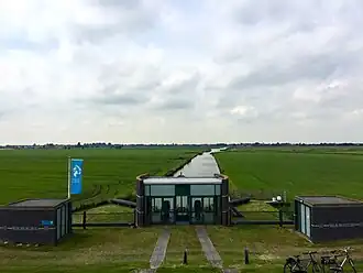 Gemaal Warder met Polder Zeevang