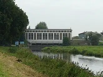 Gemaal Winkel gezien vanaf de Hoofdtocht