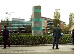 Zuil (2001), rotonde Nieuwstraat, Leidschendam[10]