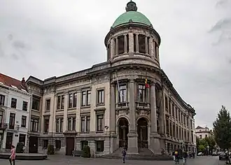 Het gemeentehuis van Sint-Jans-Molenbeek