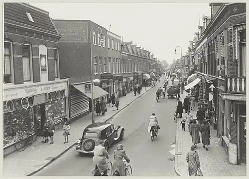Straat in 1953