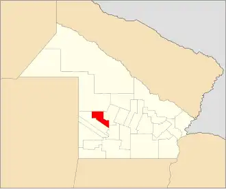 Kaart van departement