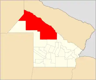 Kaart van departement