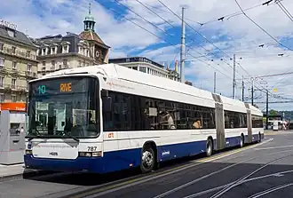 lighTram in Genève.