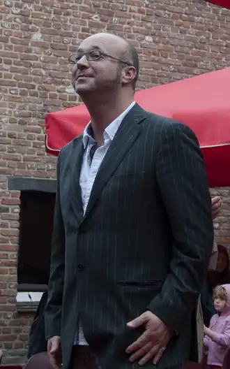 Bart Van den Bossche tijdens de Gentse Feesten 2011.