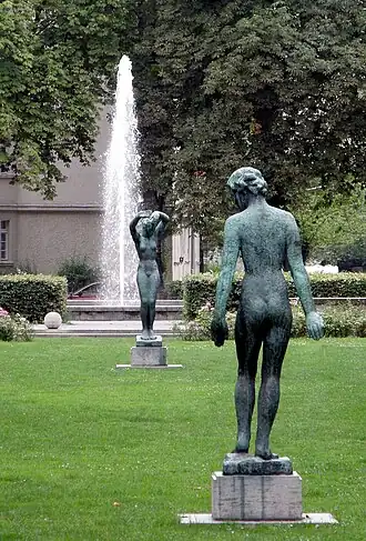 Der Morgen en Der Abend (1925), Ceciliengärten in Berlin-Schöneberg