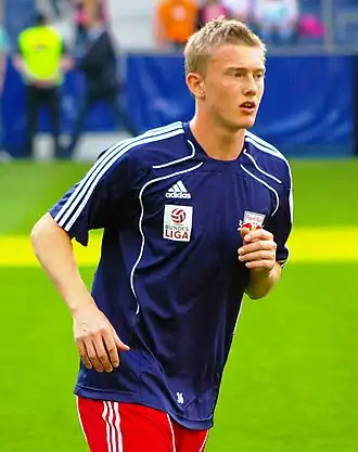 Teigl in 2011 als speler van Red Bull Salzburg