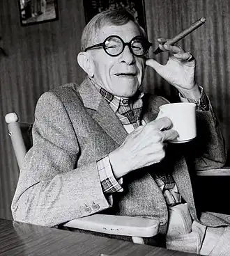 George Burns in 1986
