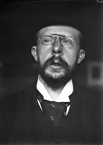 Portret van George Hendrik Breitner, ca. 1892, door Willem Witsen