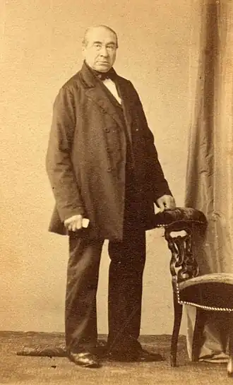 G.N. Itz, in 1860 gefotografeerd door Jules Géruzet