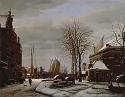 De slijpsteenmarkt in Amsterdam, Rijksmuseum