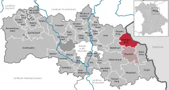 Kaart van Georgenberg