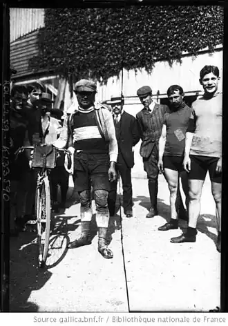 Georges Paulmier in de Ronde van Frankrijk 1908
