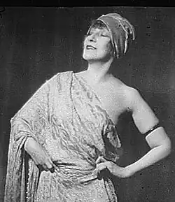 Sopraan Georgette Leblanc, 1921