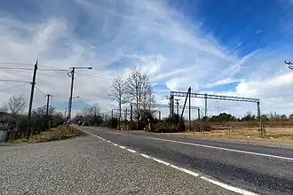 Tussen Senaki en Poti