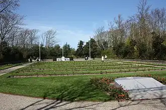 De begraafplaats in 2025