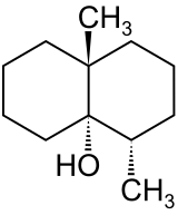 Structuurformule van geosmine