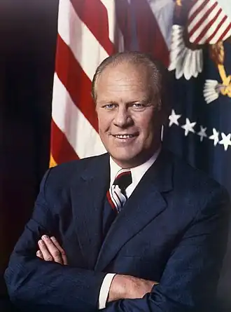 Gerald Ford in 1974