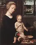Madonna met de paplepel, Koninklijk Museum voor Schone Kunsten van België, Brussel
