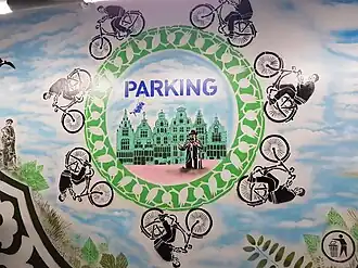 Van Cuyp tot Dou (mei 2018) met portret van André Hazes voor de geveltjes