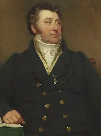 Portret omstreeks 1810/1815 geschilderd door Charles Howard Hodges