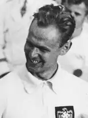 Gerhard Stöck op de Olympische Spelen 1936.