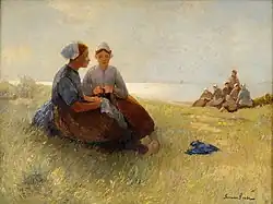 Wachten op de vangst