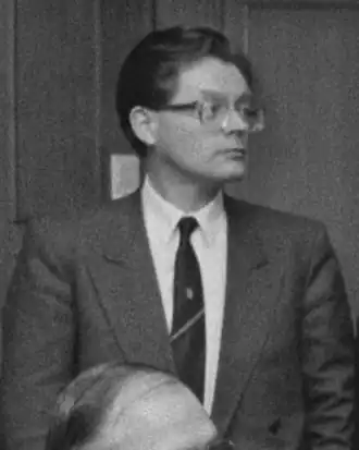 Terpstra als Tweede Kamerlid in 1986