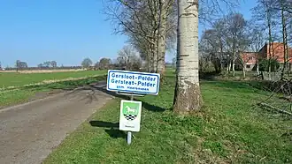 Gersloot-Polder aan de P.G. Otterweg