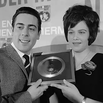 Gert en Hermien Timmerman in 1966