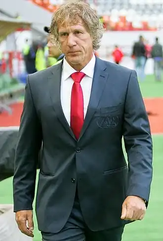 Gertjan Verbeek als trainer van AZ