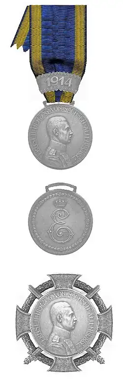 Medaille en steckkreuz