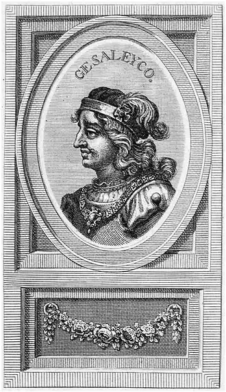 Afbeelding van Gesalec in de Biblioteca Nacional de España te Madrid.