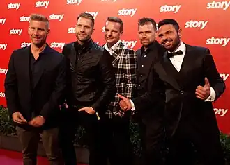 Get Ready! op 30 nov 2019 bij de Story Showbizz Awards in 't Kuipke Gent