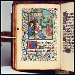 f96v: Geboorte van Christus