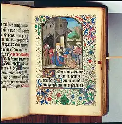 f112v: De aanbidding der wijzen