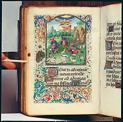 f103v: Aankondiging aan de herders