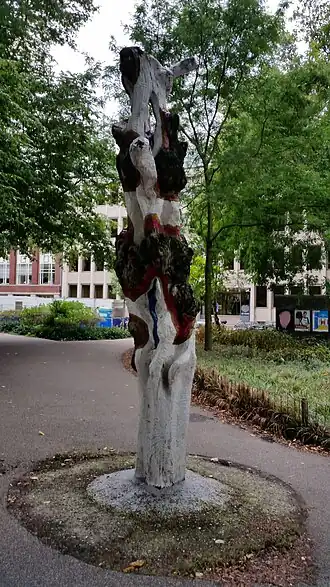 Monument voor de te jong gevallen boom (1971), Amsterdam