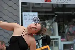 Contactjongleren op straat